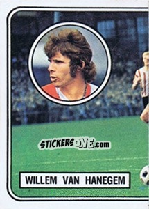 Sticker Willem van Hanegem - Voetbal 1981-1982 - Panini