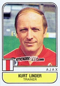Sticker Kurt Linder - Voetbal 1981-1982 - Panini