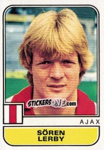 Figurina Soren Lerby - Voetbal 1981-1982 n. 12 - Panini