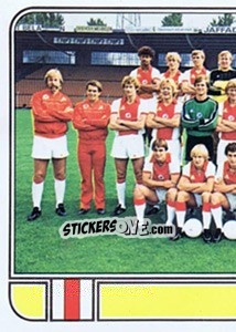 Cromo Team photo - Voetbal 1981-1982 - Panini