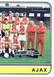 Sticker Team photo - Voetbal 1981-1982 n. 15 - Panini