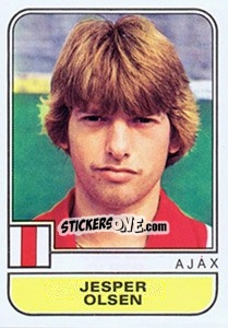 Sticker Jesper Olsen - Voetbal 1981-1982 n. 18 - Panini
