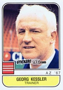 Sticker George Kessler - Voetbal 1981-1982 n. 25 - Panini