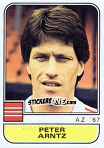 Sticker Peter Arntz - Voetbal 1981-1982 n. 27 - Panini
