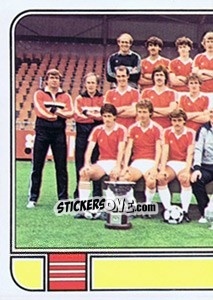 Sticker Team photo - Voetbal 1981-1982 - Panini