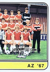 Figurina Team photo - Voetbal 1981-1982 n. 34 - Panini