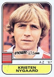 Sticker Kristen Nygaard - Voetbal 1981-1982 - Panini