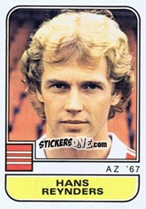 Figurina Hans Reynders - Voetbal 1981-1982 - Panini