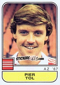 Sticker Pier Tol - Voetbal 1981-1982 n. 41 - Panini