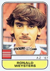 Cromo Ronald Weysters - Voetbal 1981-1982 - Panini