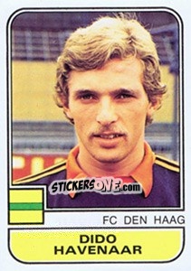 Sticker Dido Havenaar - Voetbal 1981-1982 - Panini