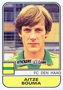 Sticker Aitze Bouma - Voetbal 1981-1982 n. 47 - Panini