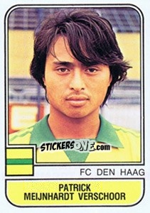 Sticker Patrick Maijnhardt Verschoor - Voetbal 1981-1982 n. 55 - Panini
