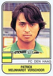 Figurina Patrick Maijnhardt Verschoor - Voetbal 1981-1982 - Panini