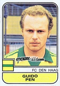 Figurina Guido Pen - Voetbal 1981-1982 - Panini