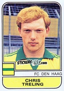 Sticker Chris Treling - Voetbal 1981-1982 n. 58 - Panini