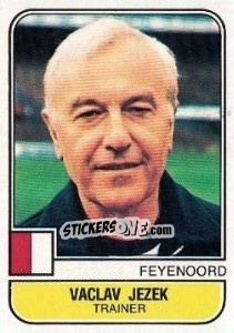 Sticker Vaclav Jezek - Voetbal 1981-1982 - Panini