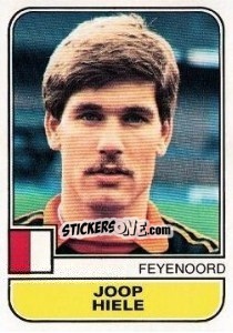 Cromo Joop Hiele - Voetbal 1981-1982 n. 64 - Panini