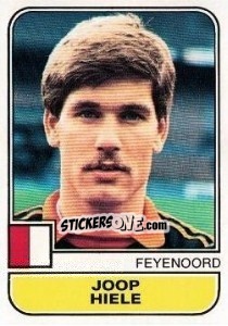 Cromo Joop Hiele - Voetbal 1981-1982 - Panini