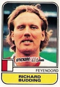 Sticker Richard Budding - Voetbal 1981-1982 n. 68 - Panini
