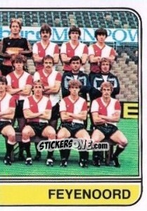 Sticker Team photo - Voetbal 1981-1982 n. 72 - Panini