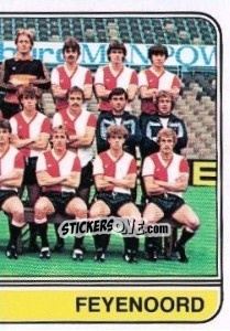 Figurina Team photo - Voetbal 1981-1982 - Panini