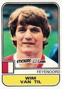 Sticker Wim van Til - Voetbal 1981-1982 - Panini