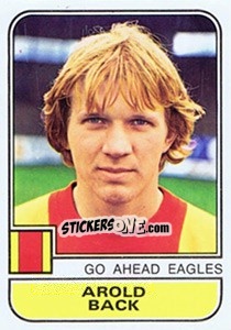Sticker Arold Back - Voetbal 1981-1982 n. 84 - Panini