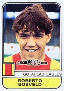 Sticker Roberto Bosveld - Voetbal 1981-1982 n. 86 - Panini
