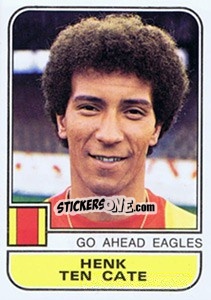 Cromo Henk ten Cate - Voetbal 1981-1982 - Panini