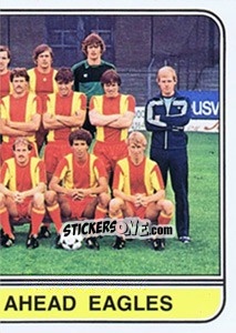 Sticker Team photo - Voetbal 1981-1982 n. 91 - Panini