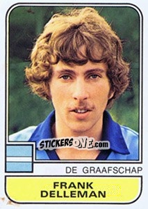 Sticker Frank Delleman - Voetbal 1981-1982 n. 104 - Panini