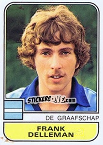 Sticker Frank Delleman - Voetbal 1981-1982 - Panini