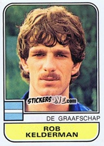 Cromo Rob Kelderman - Voetbal 1981-1982 - Panini