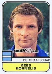 Sticker Kees Kornelis - Voetbal 1981-1982 n. 108 - Panini