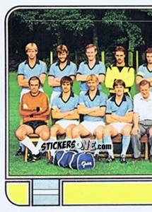 Sticker Team photo - Voetbal 1981-1982 - Panini