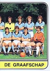 Sticker Team photo - Voetbal 1981-1982 - Panini