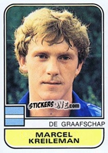 Sticker Marcel Kreileman - Voetbal 1981-1982 n. 111 - Panini