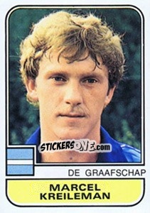 Figurina Marcel Kreileman - Voetbal 1981-1982 - Panini