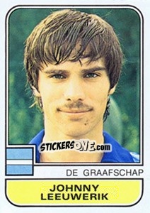 Cromo Johnny Leeuwerik - Voetbal 1981-1982 - Panini