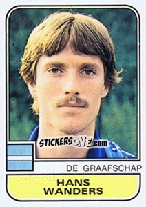 Figurina Hans Wanders - Voetbal 1981-1982 - Panini