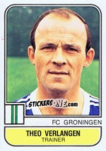 Cromo Theo Verlangen - Voetbal 1981-1982 - Panini