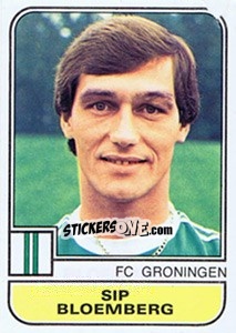Sticker Sip Bloemberg - Voetbal 1981-1982 - Panini