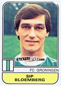 Sticker Sip Bloemberg - Voetbal 1981-1982 n. 123 - Panini