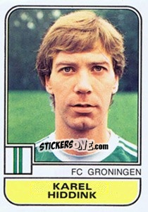 Sticker Karel Hiddink - Voetbal 1981-1982 n. 127 - Panini