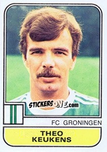 Sticker Theo Keukens - Voetbal 1981-1982 - Panini