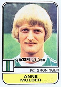 Sticker Anne Mulder - Voetbal 1981-1982 n. 134 - Panini