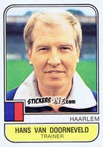 Sticker Hans van Doorneveld - Voetbal 1981-1982 - Panini
