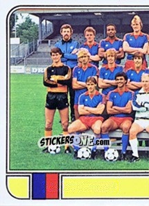 Sticker Team photo - Voetbal 1981-1982 - Panini