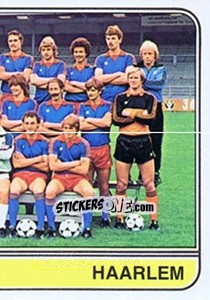 Figurina Team photo - Voetbal 1981-1982 - Panini